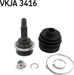 SKF VKJA 3416 - Gelenksatz, Antriebswelle alexcarstop-ersatzteile.com