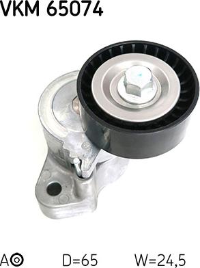 SKF VKM 65074 - Umlenk / Führungsrolle, Keilrippenriemen alexcarstop-ersatzteile.com