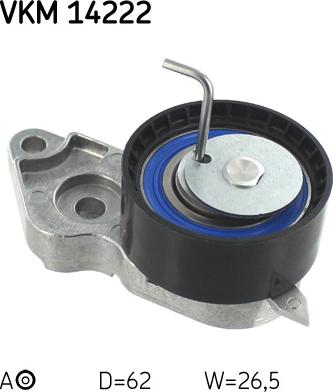 SKF VKM 14222 - Spannrolle, Zahnriemen alexcarstop-ersatzteile.com