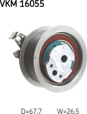 SKF VKM 16055 - Spannrolle, Zahnriemen alexcarstop-ersatzteile.com