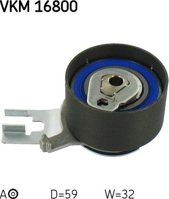 SKF VKM 16800 - Spannrolle, Zahnriemen alexcarstop-ersatzteile.com