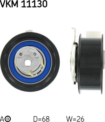 SKF VKM 11130 - Spannrolle, Zahnriemen alexcarstop-ersatzteile.com