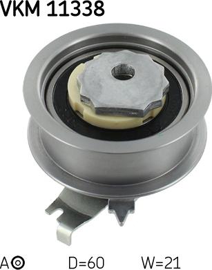 SKF VKM 11338 - Spannrolle, Zahnriemen alexcarstop-ersatzteile.com