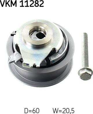 SKF VKM 11282 - Spannrolle, Zahnriemen alexcarstop-ersatzteile.com