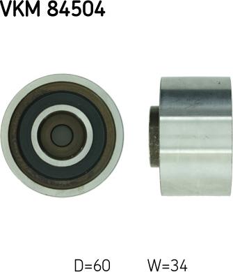 SKF VKM 84504 - Umlenk / Führungsrolle, Zahnriemen alexcarstop-ersatzteile.com