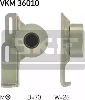 SKF VKM 36010 - Umlenk / Führungsrolle, Keilrippenriemen alexcarstop-ersatzteile.com