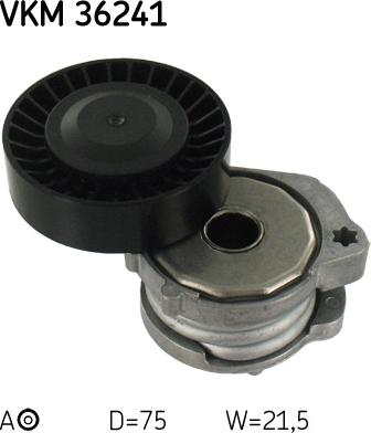 SKF VKM 36241 - Umlenk / Führungsrolle, Keilrippenriemen alexcarstop-ersatzteile.com