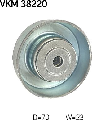 SKF VKM 38220 - Umlenk / Führungsrolle, Keilrippenriemen alexcarstop-ersatzteile.com