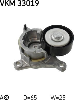 SKF VKM 33019 - Umlenk / Führungsrolle, Keilrippenriemen alexcarstop-ersatzteile.com