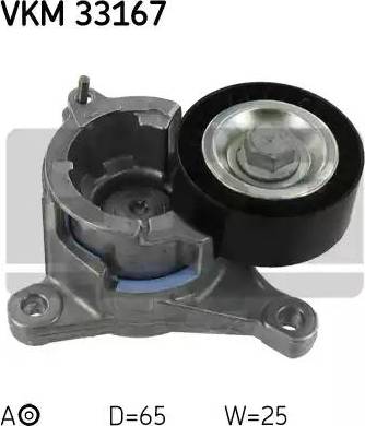 SKF VKM 33167 - Riemenspanner, Keilrippenriemen alexcarstop-ersatzteile.com