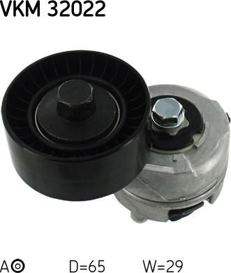 SKF VKM 32022 - Umlenk / Führungsrolle, Keilrippenriemen alexcarstop-ersatzteile.com