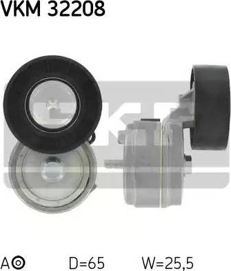 SKF VKM 32208 - Riemenspanner, Keilrippenriemen alexcarstop-ersatzteile.com