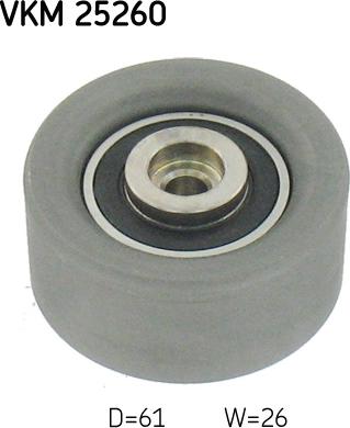 SKF VKM 25260 - Umlenk / Führungsrolle, Zahnriemen alexcarstop-ersatzteile.com