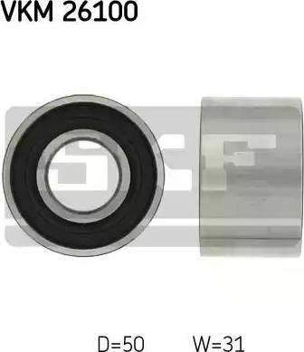 SKF VKM 26100 - Umlenk / Führungsrolle, Zahnriemen alexcarstop-ersatzteile.com