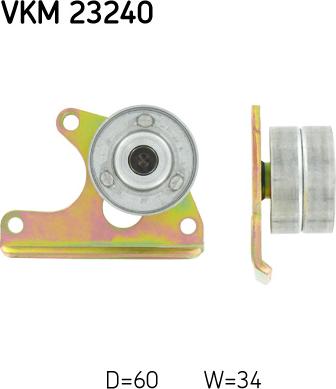 SKF VKM 23240 - Umlenk / Führungsrolle, Zahnriemen alexcarstop-ersatzteile.com