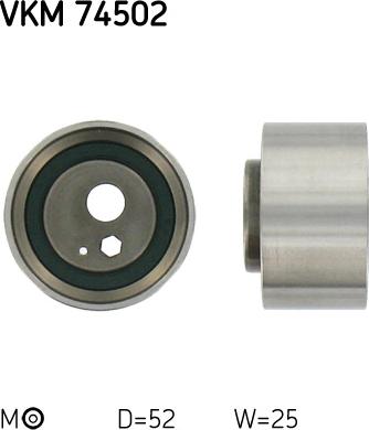 SKF VKM 74502 - Spannrolle, Zahnriemen alexcarstop-ersatzteile.com