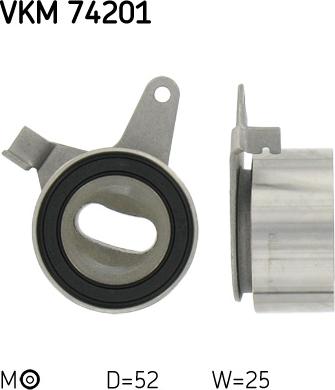 SKF VKM 74201 - Spannrolle, Zahnriemen alexcarstop-ersatzteile.com