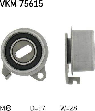 SKF VKM 75615 - Spannrolle, Zahnriemen alexcarstop-ersatzteile.com