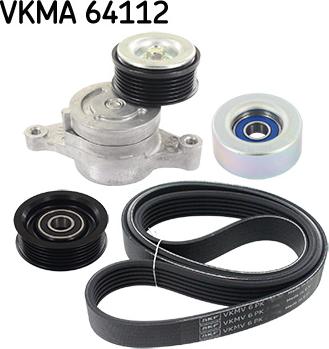 SKF VKMA 64112 - Keilrippenriemensatz alexcarstop-ersatzteile.com