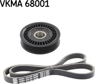 SKF VKMA 68001 - Keilrippenriemensatz alexcarstop-ersatzteile.com