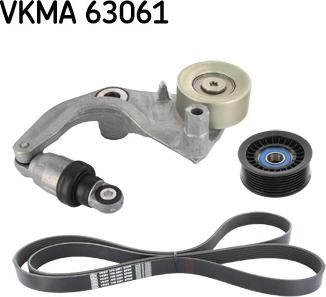 SKF VKMA 63061 - Keilrippenriemensatz alexcarstop-ersatzteile.com