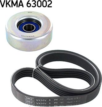 SKF VKMA 63002 - Keilrippenriemensatz alexcarstop-ersatzteile.com