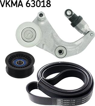 SKF VKMA 63018 - Keilrippenriemensatz alexcarstop-ersatzteile.com