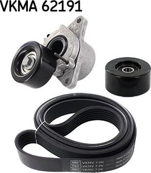 SKF VKMA 62191 - Keilrippenriemensatz alexcarstop-ersatzteile.com