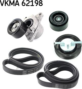 SKF VKMA 62198 - Keilrippenriemensatz alexcarstop-ersatzteile.com