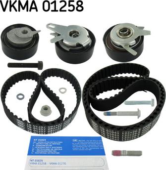 SKF VKMA 01258 - Zahnriemensatz alexcarstop-ersatzteile.com