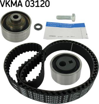 SKF VKMA 03120 - Zahnriemensatz alexcarstop-ersatzteile.com