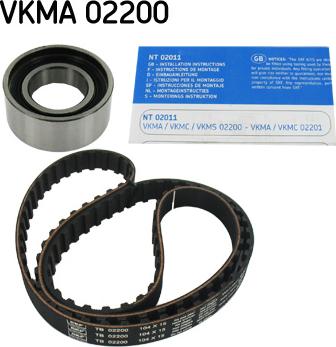 SKF VKMA 02200 - Zahnriemensatz alexcarstop-ersatzteile.com