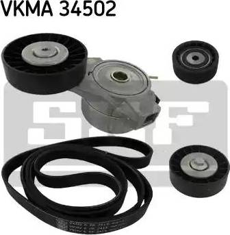 SKF VKMA 34502 - Keilrippenriemensatz alexcarstop-ersatzteile.com