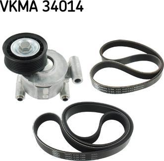 SKF VKMA 34014 - Keilrippenriemensatz alexcarstop-ersatzteile.com