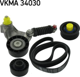 SKF VKMA 34030 - Keilrippenriemensatz alexcarstop-ersatzteile.com