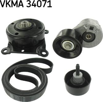 SKF VKMA 34071 - Keilrippenriemensatz alexcarstop-ersatzteile.com