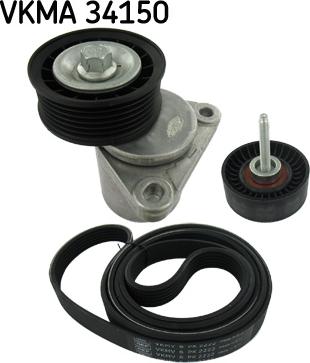 SKF VKMA 34150 - Keilrippenriemensatz alexcarstop-ersatzteile.com