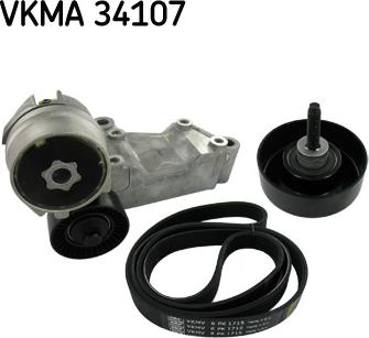 SKF VKMA 34107 - Keilrippenriemensatz alexcarstop-ersatzteile.com