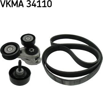 SKF VKMA 34110 - Keilrippenriemensatz alexcarstop-ersatzteile.com