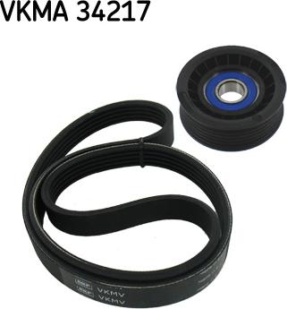 SKF VKMA 34217 - Keilrippenriemensatz alexcarstop-ersatzteile.com