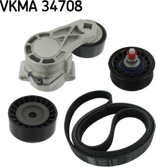 SKF VKMA 34708 - Keilrippenriemensatz alexcarstop-ersatzteile.com