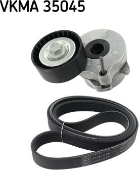 SKF VKMA 35045 - Keilrippenriemensatz alexcarstop-ersatzteile.com