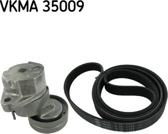 SKF VKMA 35009 - Keilrippenriemensatz alexcarstop-ersatzteile.com