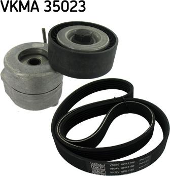 SKF VKMA 35023 - Keilrippenriemensatz alexcarstop-ersatzteile.com