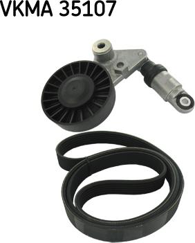 SKF VKMA 35107 - Keilrippenriemensatz alexcarstop-ersatzteile.com