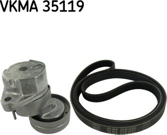 SKF VKMA 35119 - Keilrippenriemensatz alexcarstop-ersatzteile.com