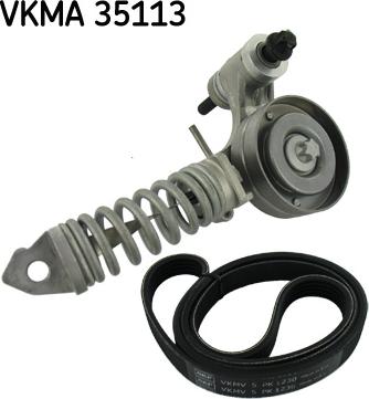 SKF VKMA 35113 - Keilrippenriemensatz alexcarstop-ersatzteile.com