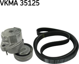 SKF VKMA 35125 - Keilrippenriemensatz alexcarstop-ersatzteile.com