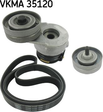 SKF VKMA 35120 - Keilrippenriemensatz alexcarstop-ersatzteile.com