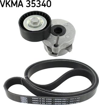 SKF VKMA 35340 - Keilrippenriemensatz alexcarstop-ersatzteile.com